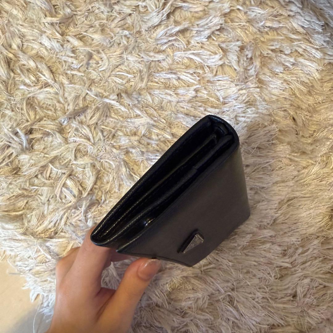 PRADA長財布サフィアーノブラック正規品ギャランティカード付