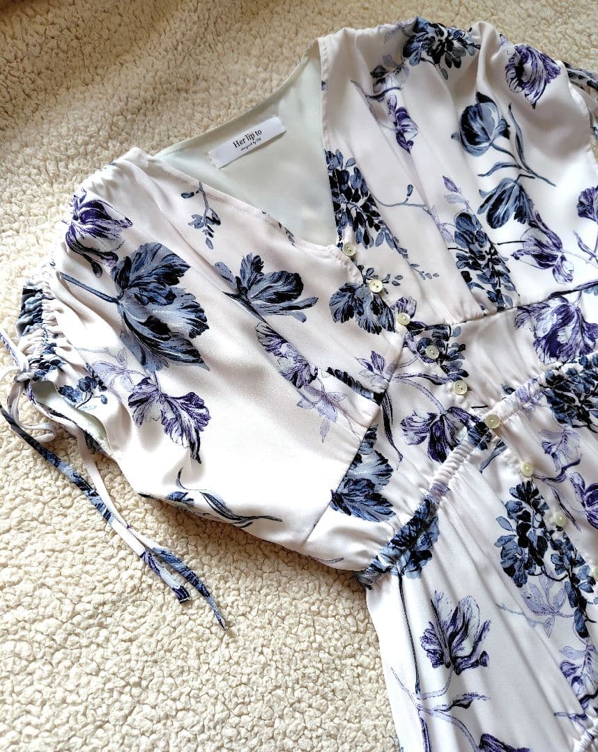 ワンピース herlipto Full Of Love Long Dress