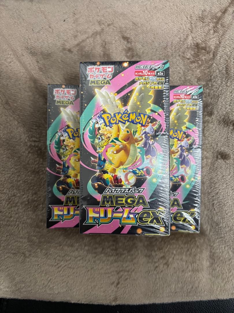 ポケモンカードゲーム MEGA ドリームEX 3BOX