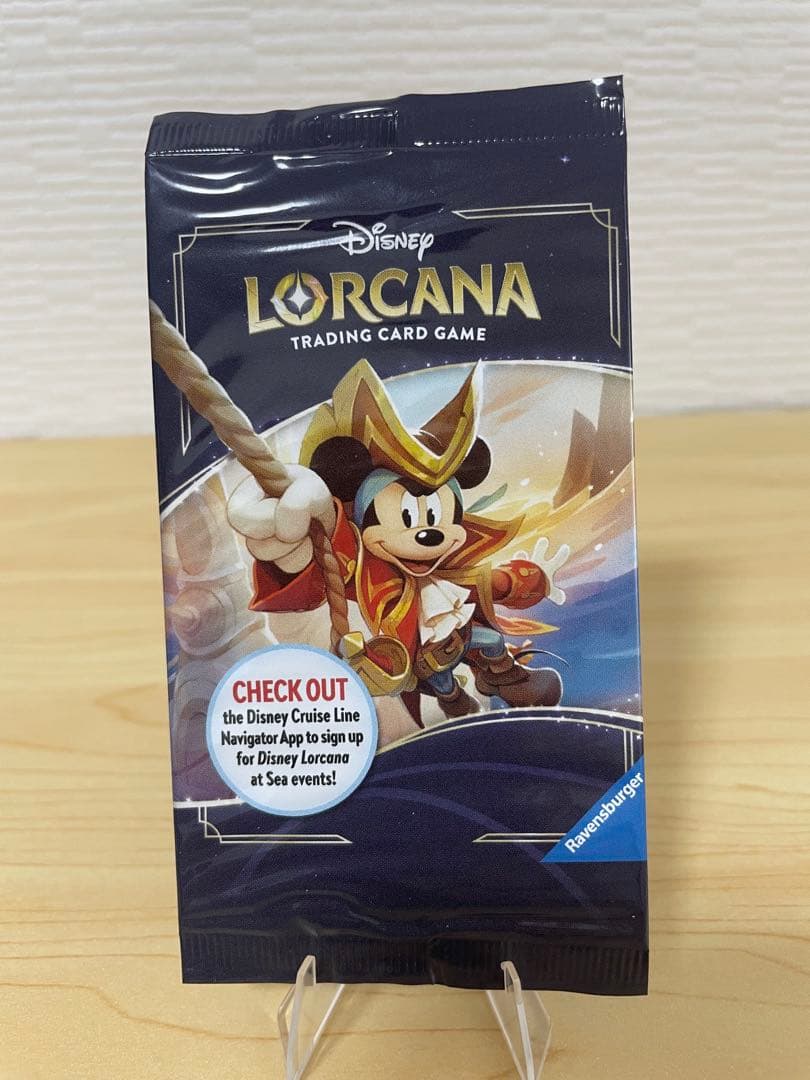 値下げ ロルカナ ミッキーマウス パイレーツ 未開封プロモカード クルーズ限定