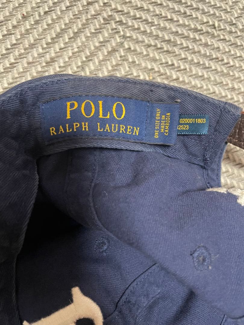 Polo Ralph Lauren ネイビーキャップ