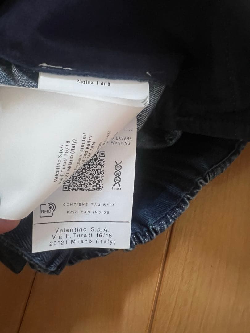 専用！VALENTINO 36 デニム ショートパンツ　S