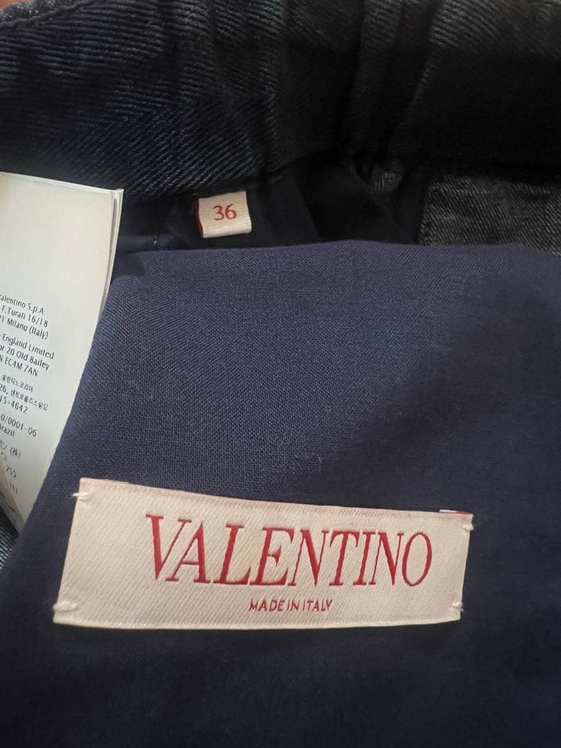 専用！VALENTINO 36 デニム ショートパンツ　S