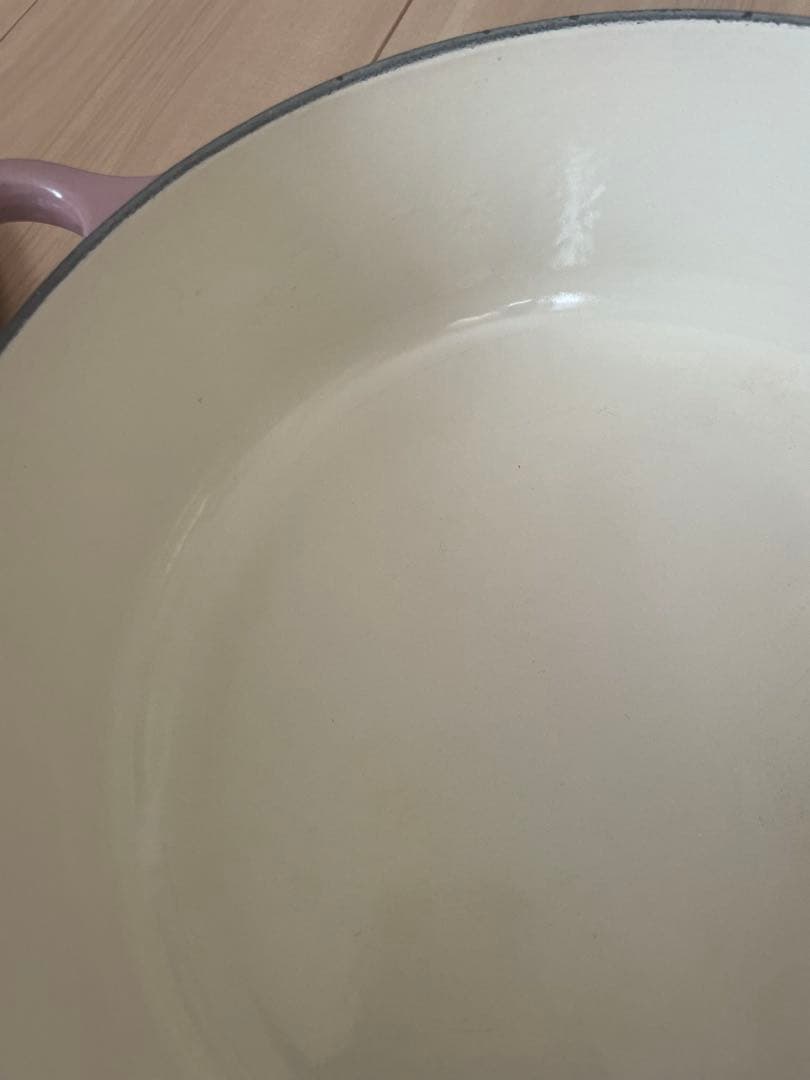 LE CREUSET シフォンピンク 両手鍋 24cm