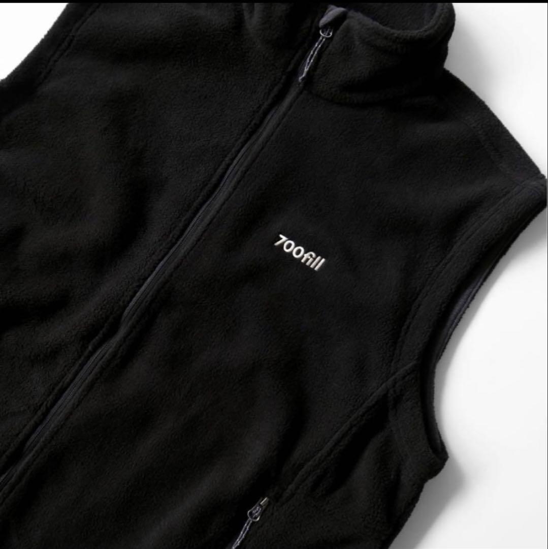 700FILL Logo Fleece Vest フリース ベスト
