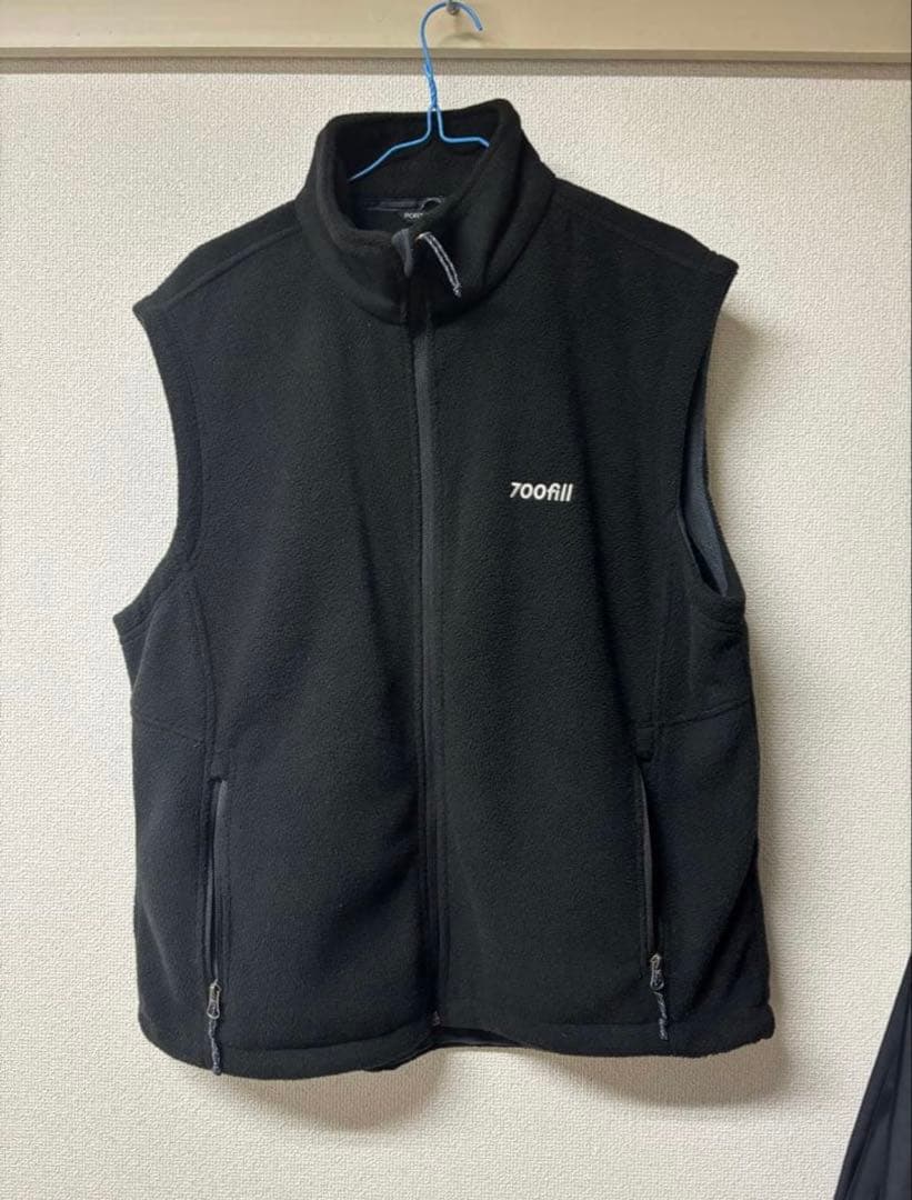 700FILL Logo Fleece Vest フリース ベスト
