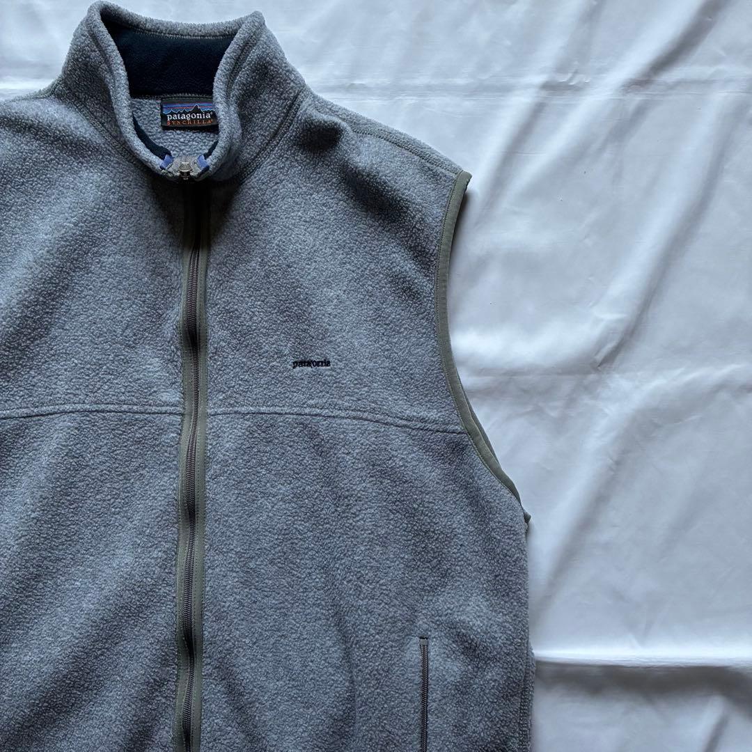 古着　patagonia　パタゴニア　シンチラベスト　USA製