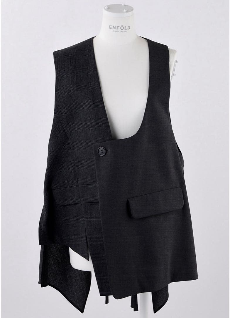 andymamy エンフォルド ASYMMETRY VEST ベスト