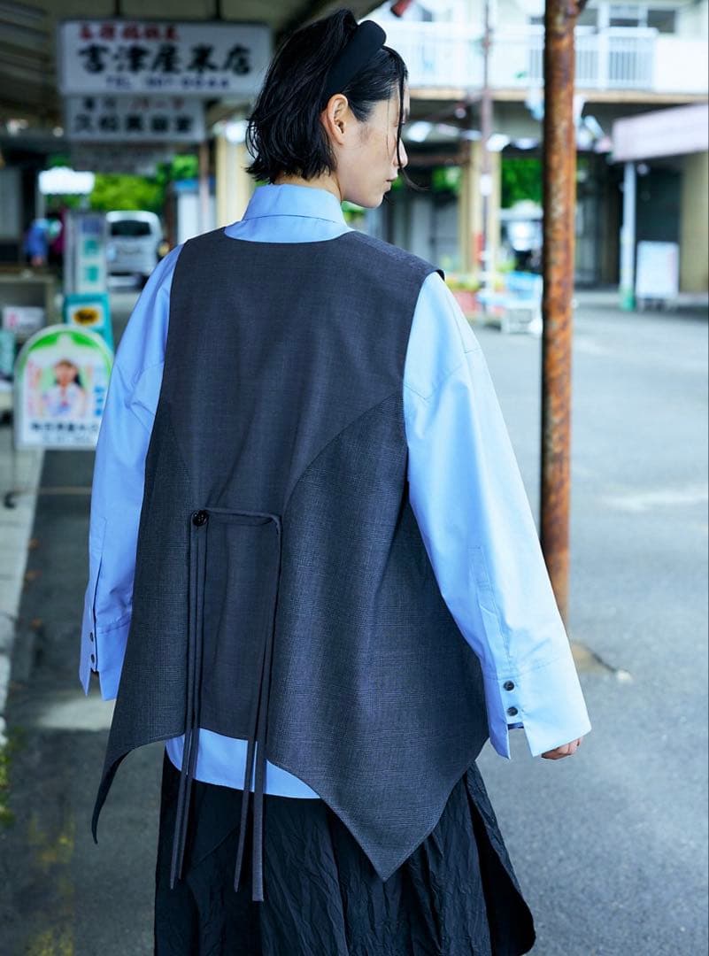 andymamy エンフォルド ASYMMETRY VEST ベスト