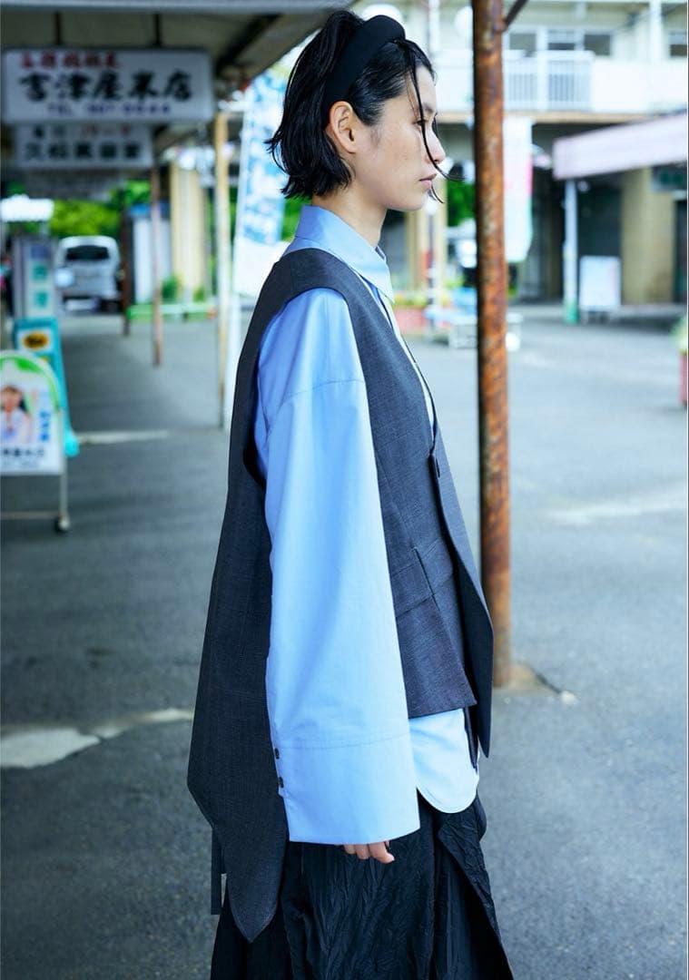 andymamy エンフォルド ASYMMETRY VEST ベスト