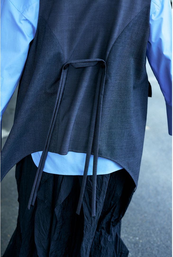 andymamy エンフォルド ASYMMETRY VEST ベスト