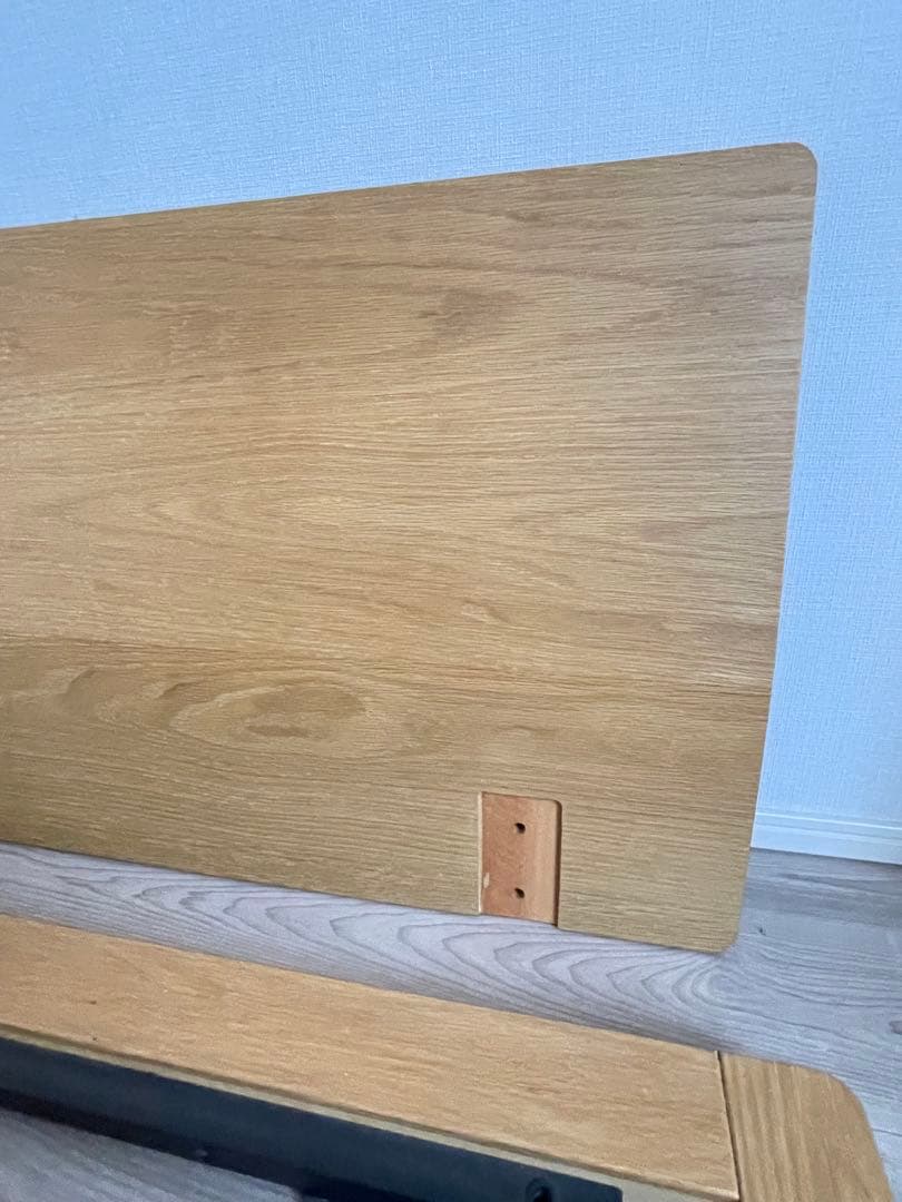 無印良品　ダブルベッドフレーム　オーク