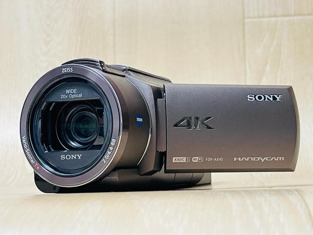 SONY ソニー FDR-AX45A (TI) 空間光学手ブレ補正 感動✨
