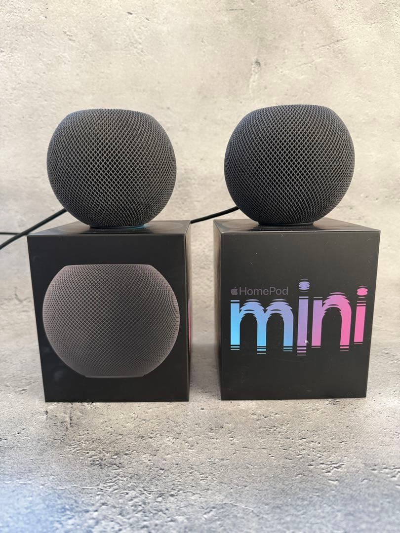 アップル　Pod mini 2個　スペースグレイ