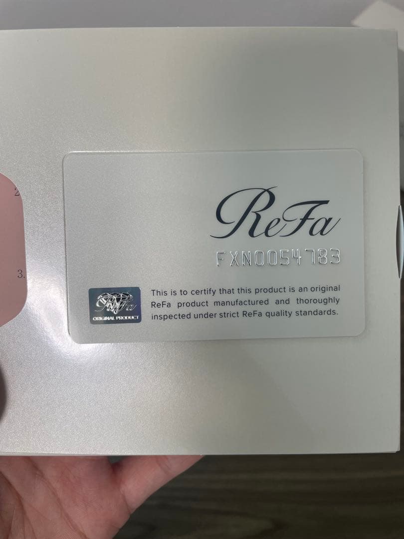 ReFaフォーカッサ　美顔器 ブラック/シルバー