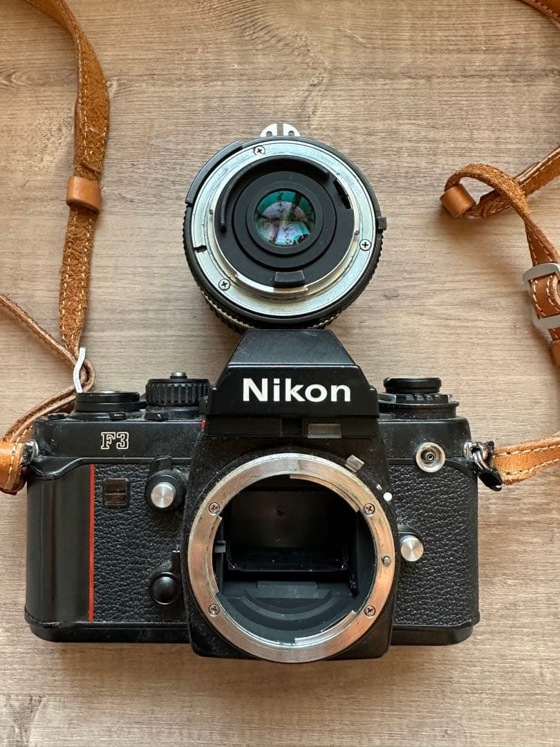 Nikon F3 HP フィルム一眼レフカメラ　付属レンズ付き