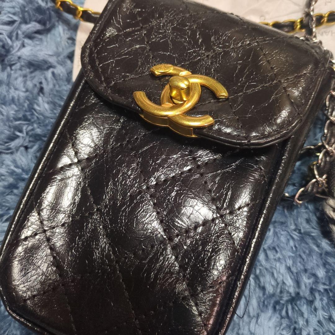 u*0様 【即日発送❤】CHANEL VIP シャネル 非売品 スマホ　ショルダ