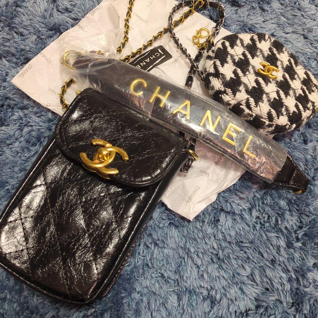 u*0様 【即日発送❤】CHANEL VIP シャネル 非売品 スマホ　ショルダ