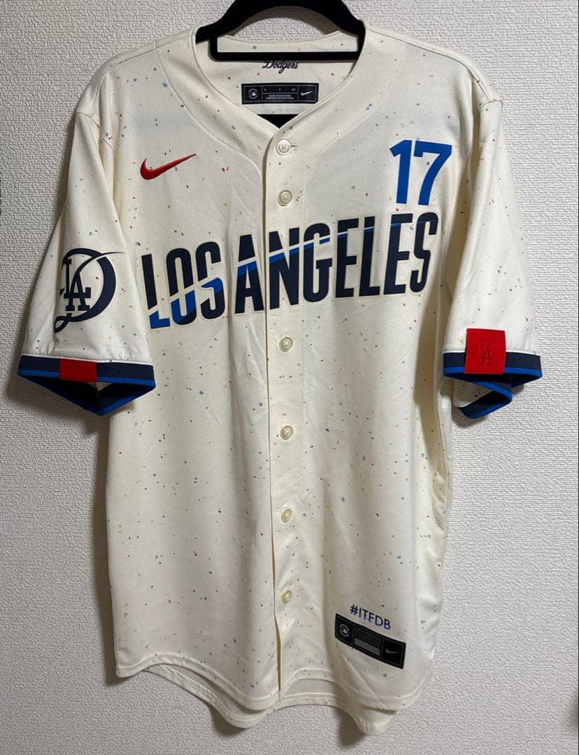ハ*ル様 【極美品】大谷翔平　ドジャース　ユニフォーム　Ｓサイズ