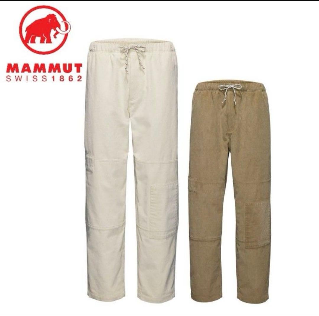 MAMMUTマムート×ケーボン ディレティシマ　コードパンツ　コーデュロイ