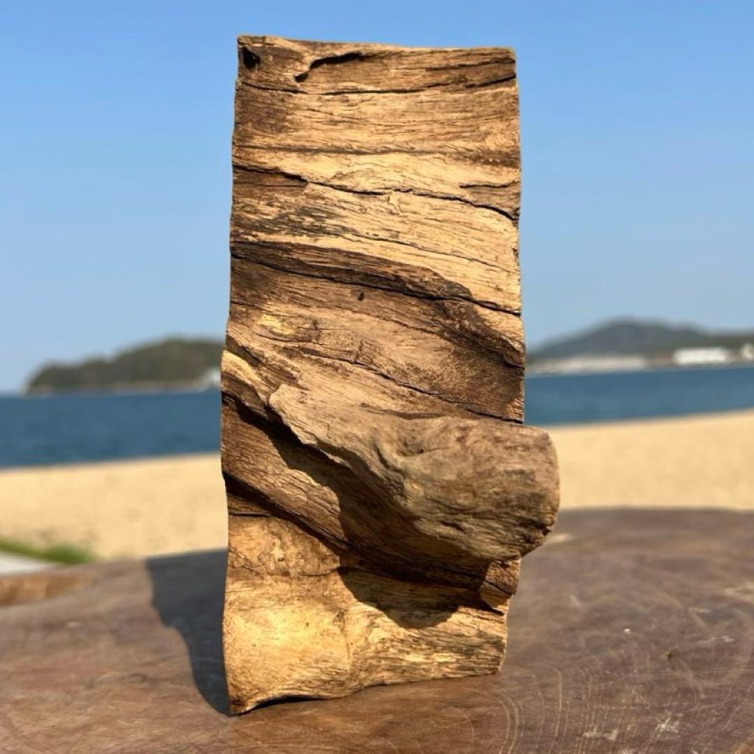 らい 天然木とガラスの花瓶UQ1 オブジェ 一輪挿し フラワーベース 作品