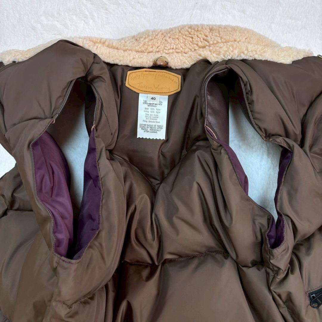 size40 ロッキーマウンテン CHRISTY VEST ダウンベスト 日本製