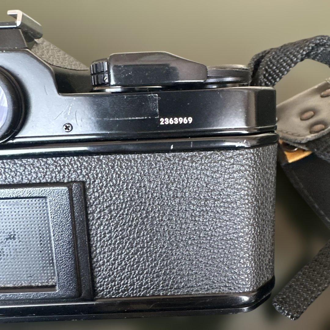 ジャンク　Nikon FE2 ブラック フィルム一眼レフカメラ