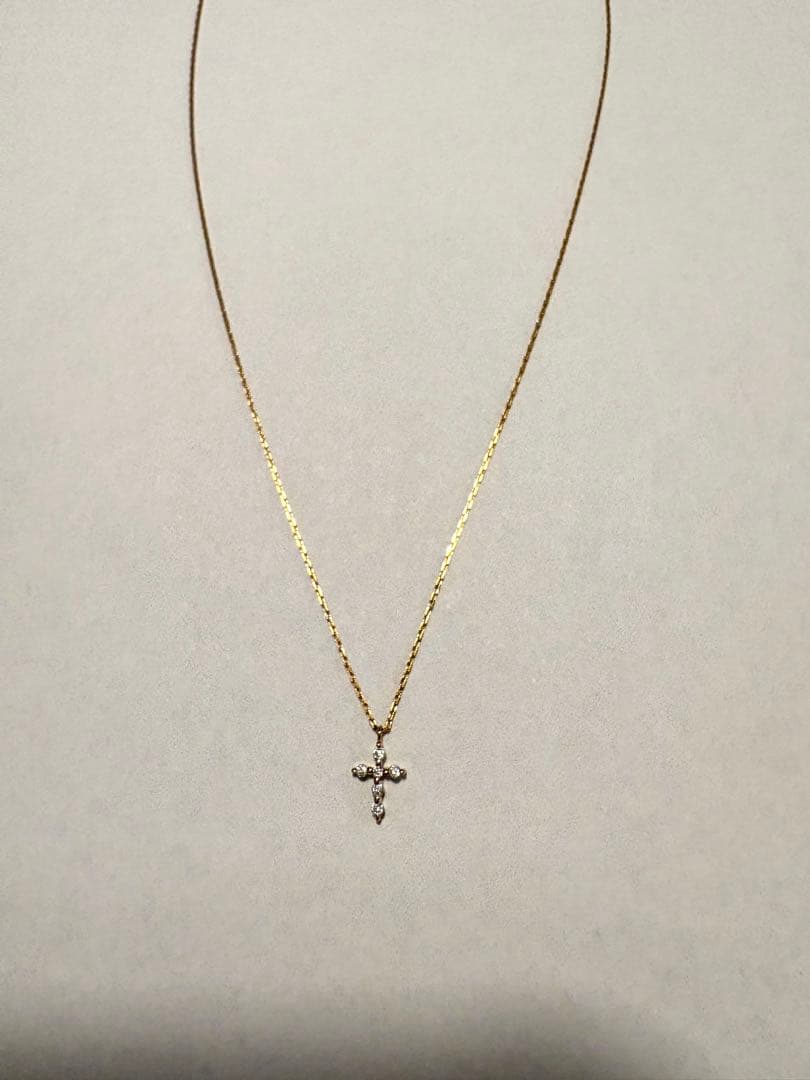 合馬公式アカウント1 様 agete ダイヤモンドクロス ネックレス