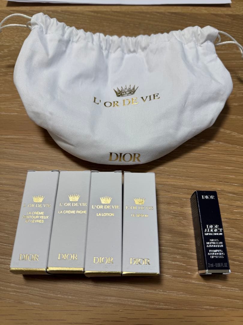 DIOR ロードヴィ　4点+1 巾着付きセット