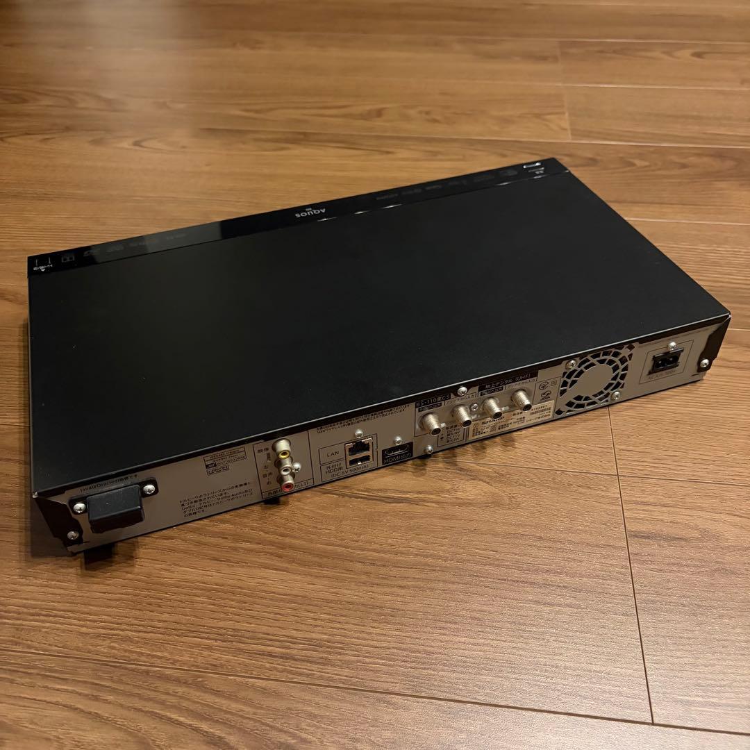【動作確認済】SHARP ブルーレイレコーダー BD-W1800