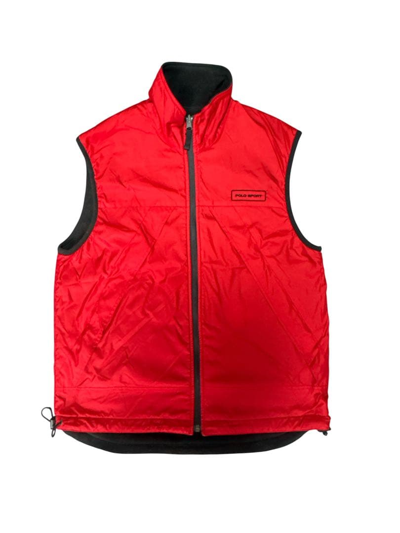 poooさん専用　POLO SPORT リバーシブルフリースナイロンベスト