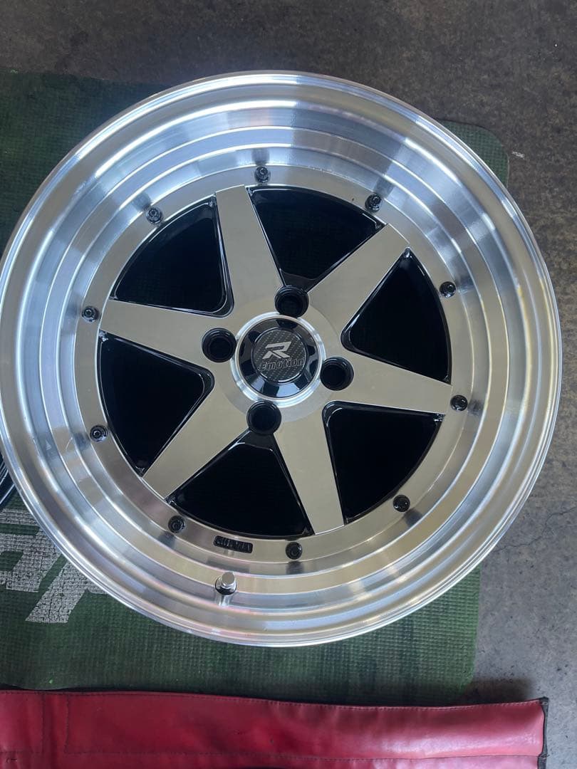 ロンシャン風 旧車 街道レーサー 暴走族 走り屋 15×8J+20/PCD100