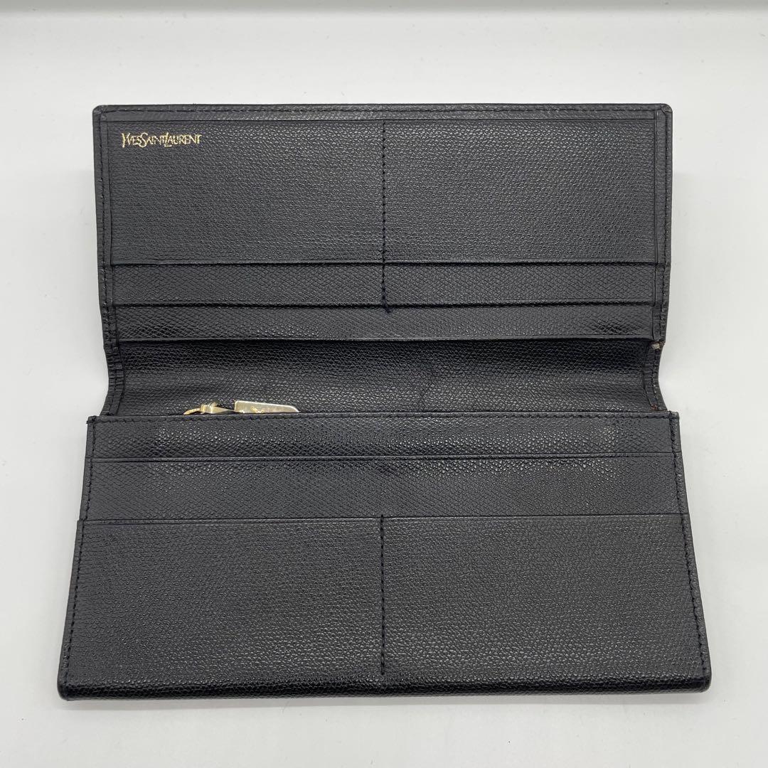 あい様　　イヴサンローラン サンローラン レザー 長財布 YSLロゴ