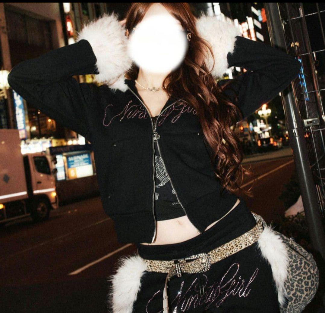 新品9090Girl Fur ZipHoodieフーディボア♥完売♥最安値