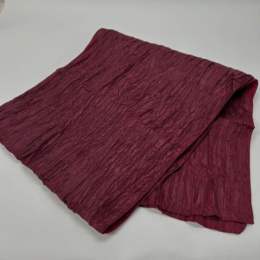 浴衣　大きめサイズ　浴衣 3L 牡丹　兵児帯　ボルドー　2点　新品　0706①