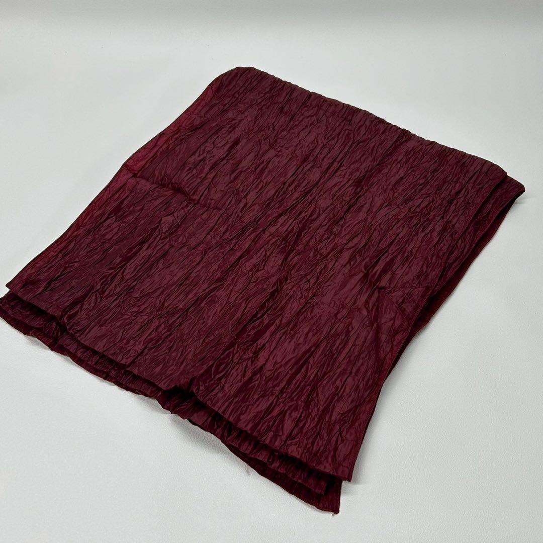 浴衣　大きめサイズ　浴衣 3L 牡丹　兵児帯　ボルドー　2点　新品　0706①