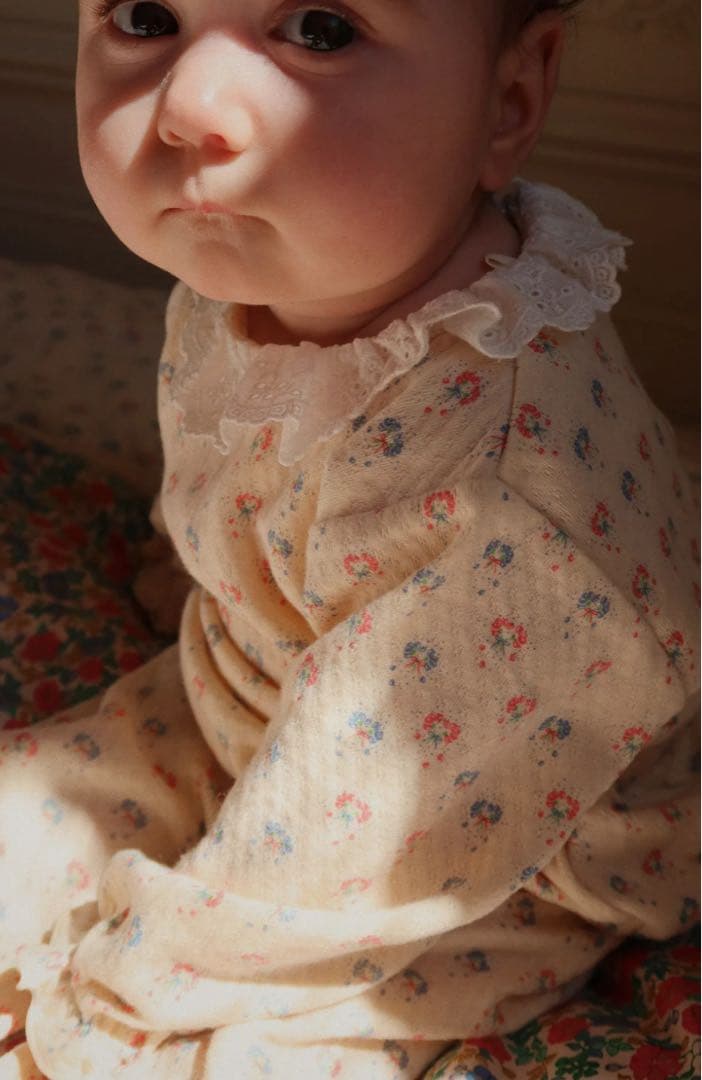 【新品】Konges Sløjdコンゲススロイド ロンパース 60 70