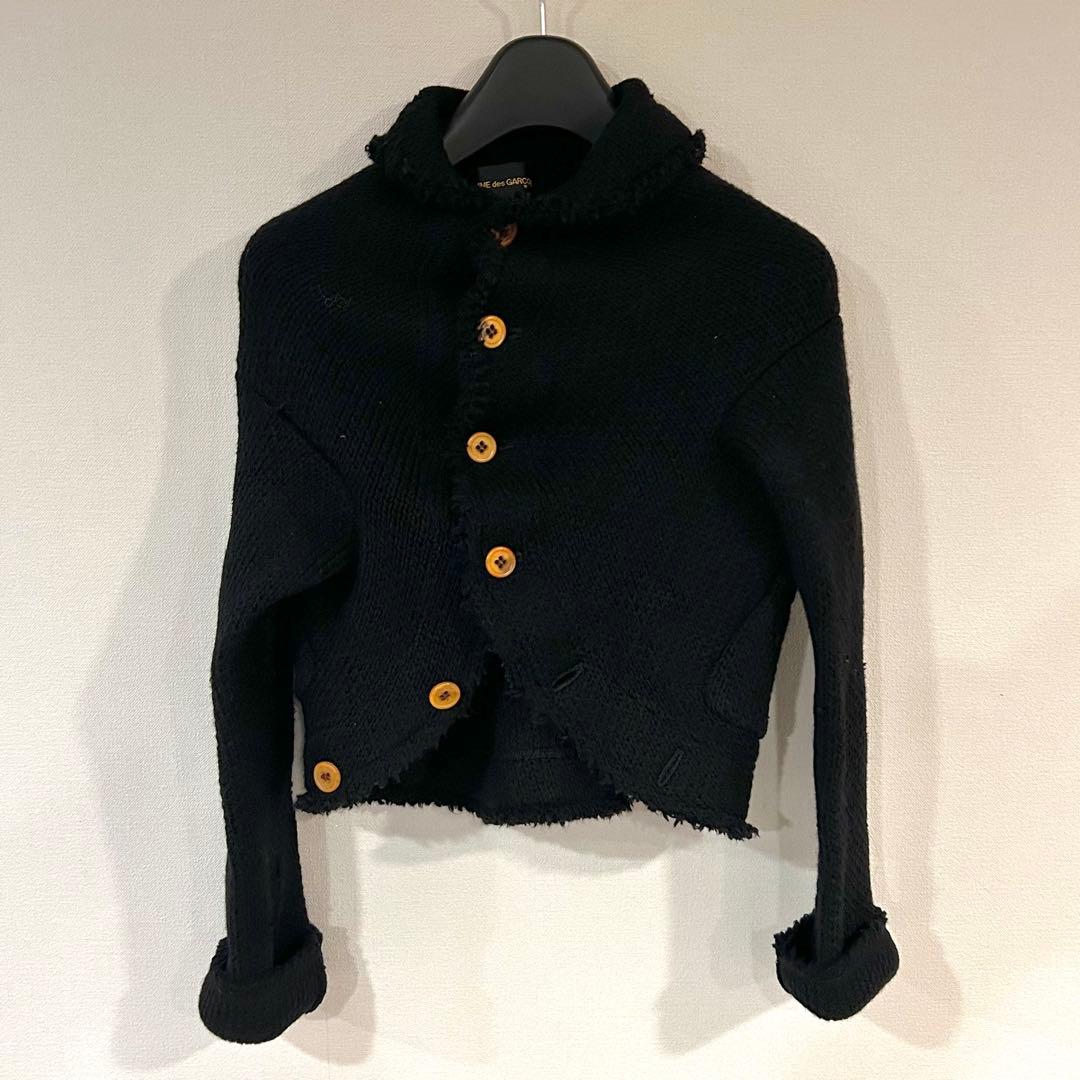 あ*様 コムデギャルソン 変形ニットジャケット AD2002 M アーカイブ