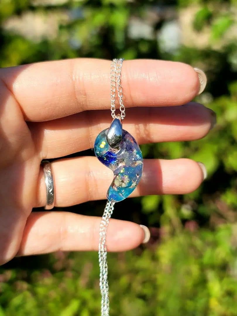 皆既月食★名前記載★復讐仕返し身代わり勾玉ネックレス