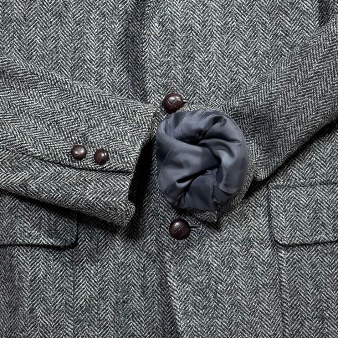 akitac様J.PRESS テーラードジャケット　ヘリンボーン　クルミ　L