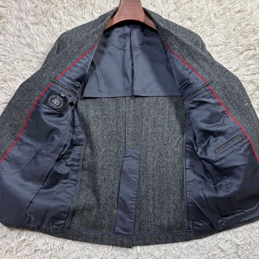 akitac様J.PRESS テーラードジャケット　ヘリンボーン　クルミ　L