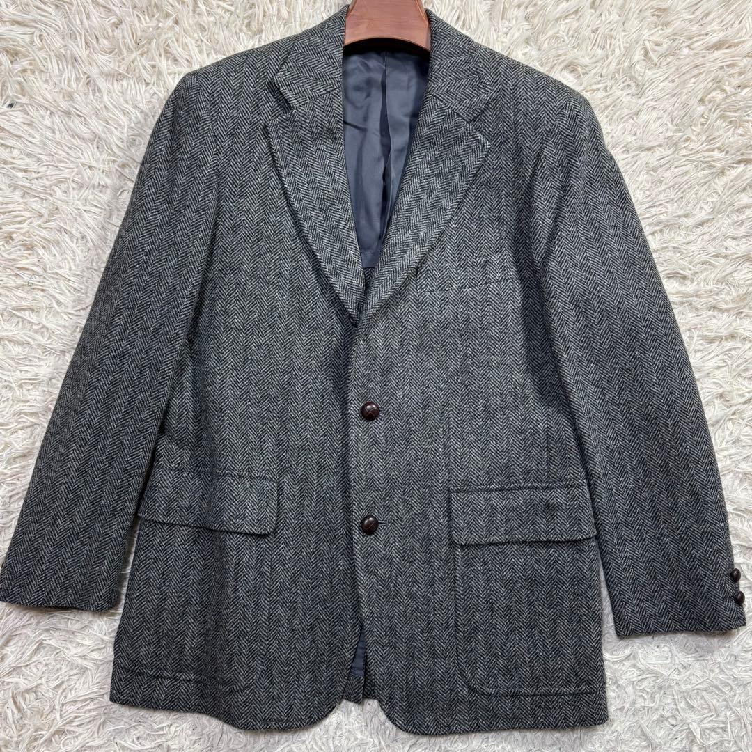 akitac様J.PRESS テーラードジャケット　ヘリンボーン　クルミ　L