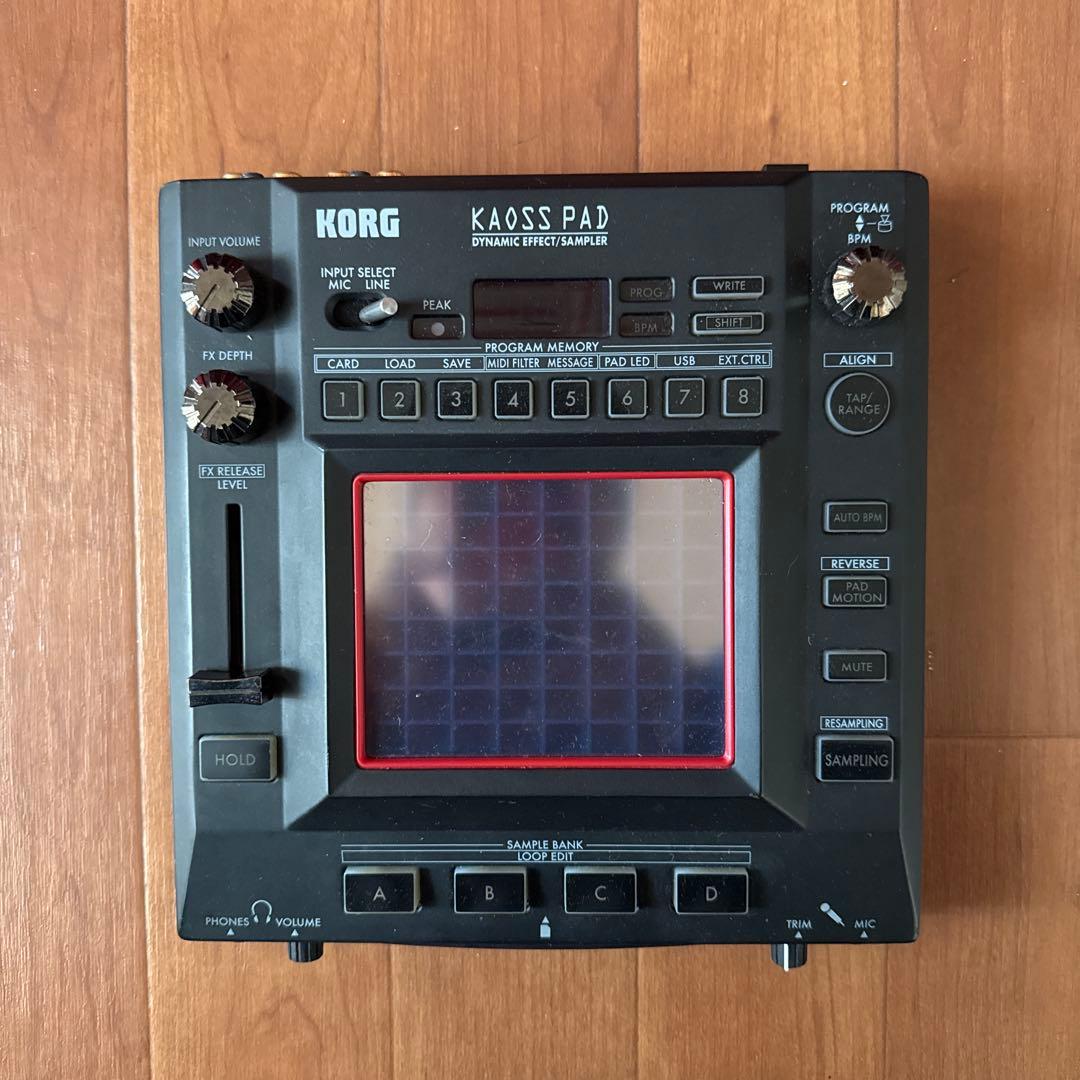 KORG KAOSS PAD KP3 カオスパッドサンプラー エフェクター動作品