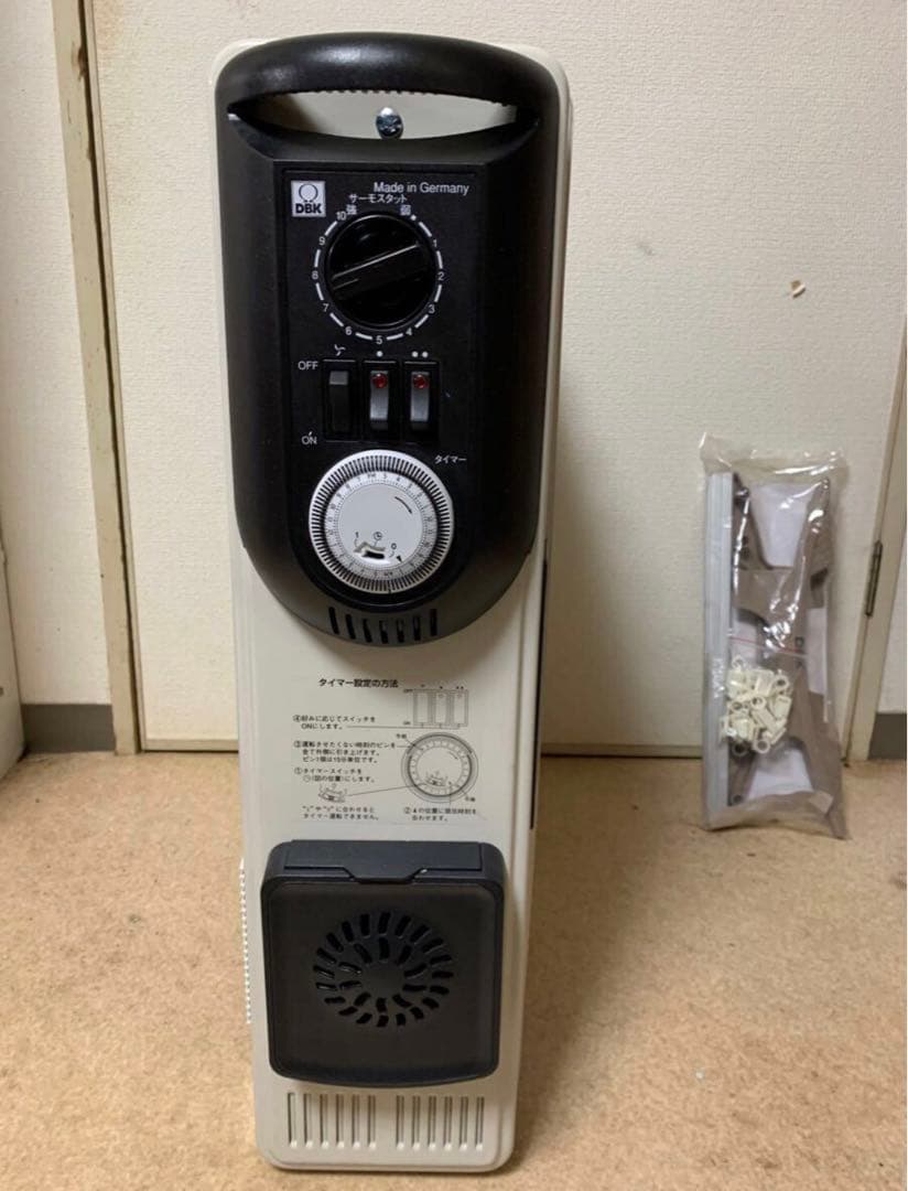 新品未使用ドイツ製DBKハイブリッドオイルヒーターHEZC13/10J-B