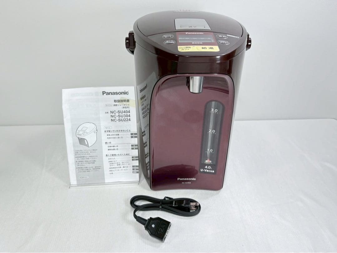 展示品 パナソニック NCSU404T 4.0L 電気ポット コードレス