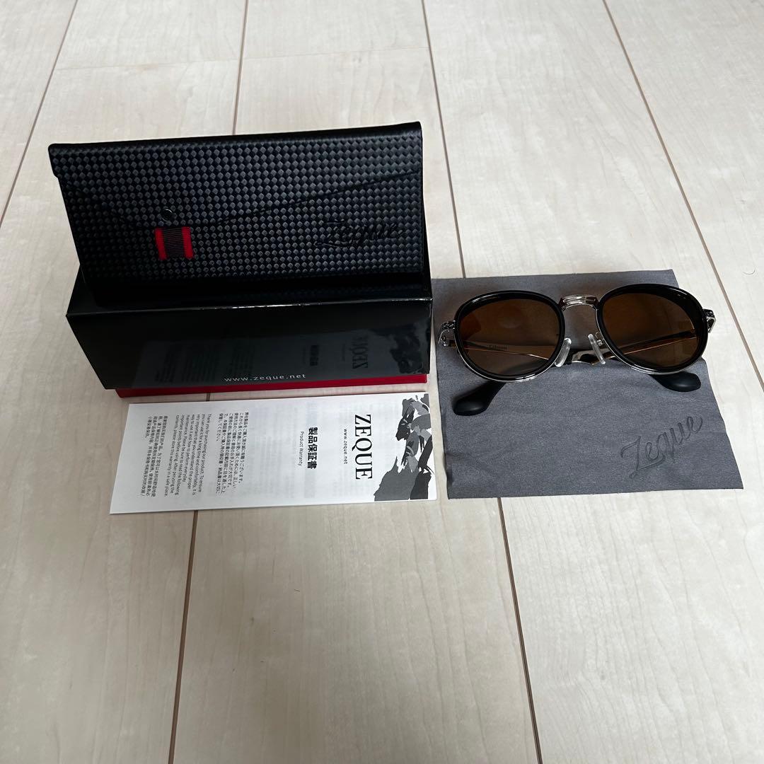 ZEQUE Gibson F-2122 タレックス偏光レンズ ラスターオレンジ