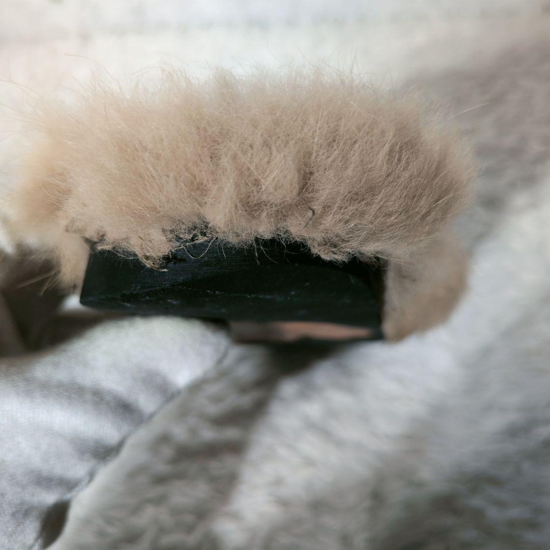 グッチ　プリンスタウン　サンダル　スリッポン　ホースビット　ファー　レザー　43