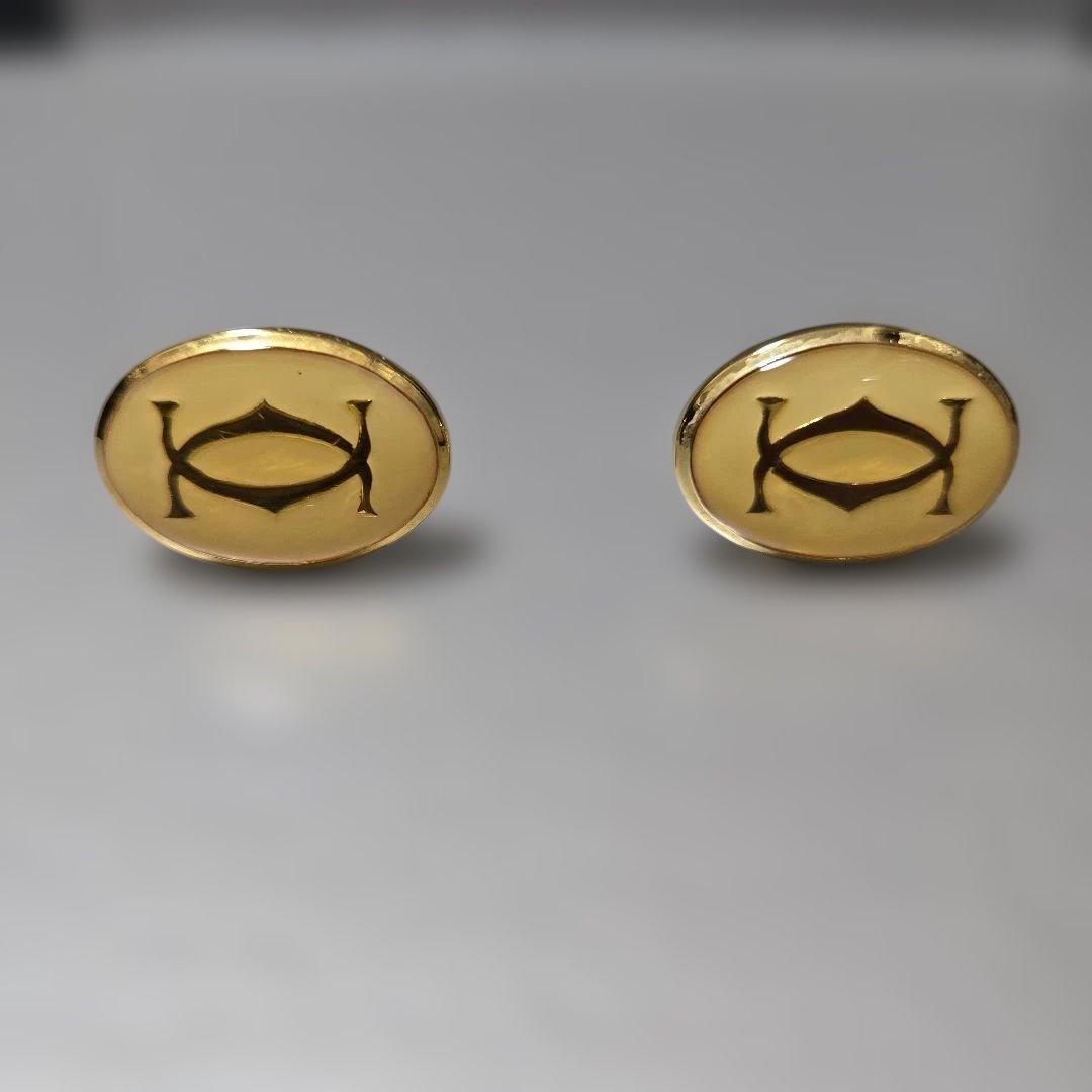 【美品希少】Cartier/カルティエ　ネクタイピン カフスセット