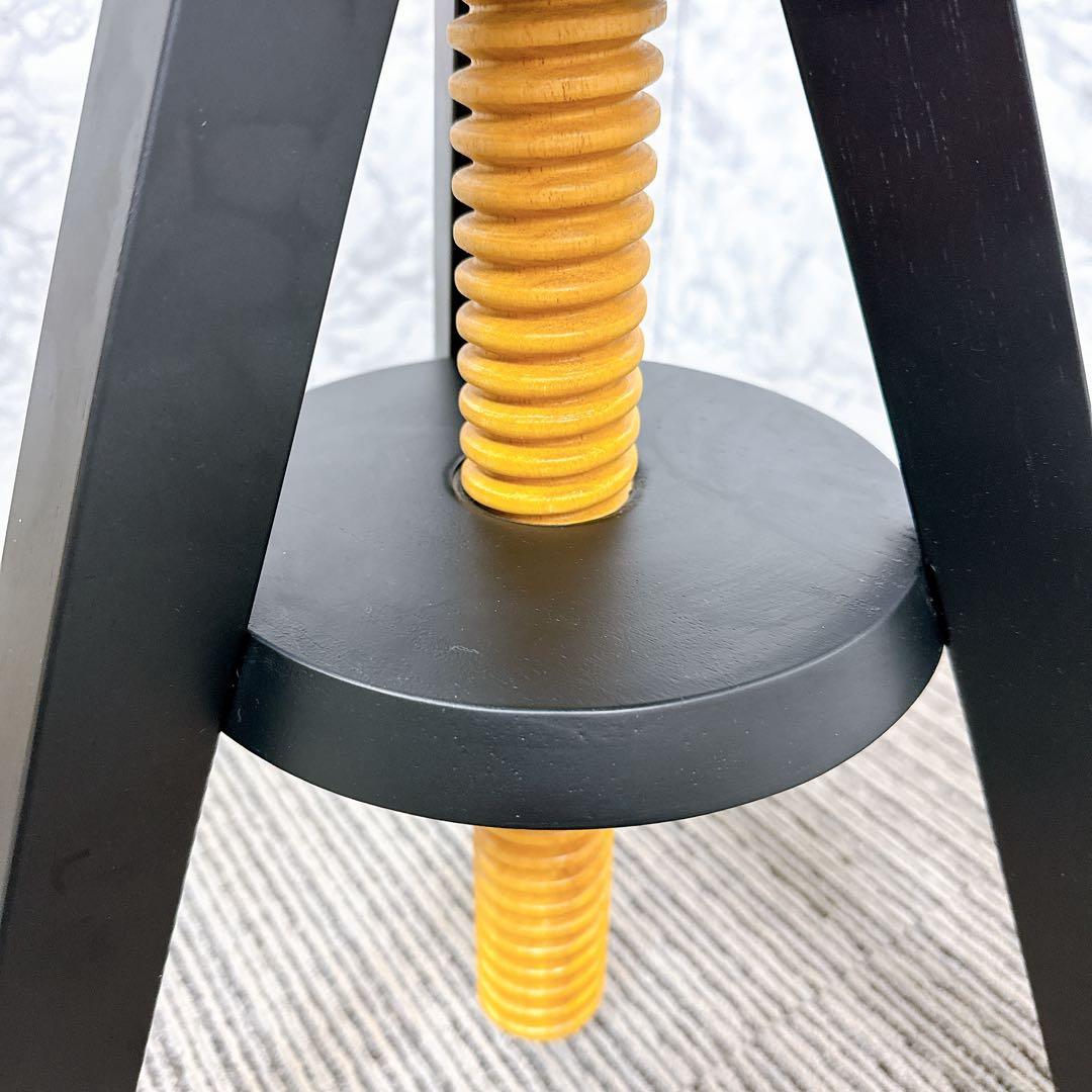 広松木工 HIROMATSU 回転スツール LUME ルメ スツール昇降　木製