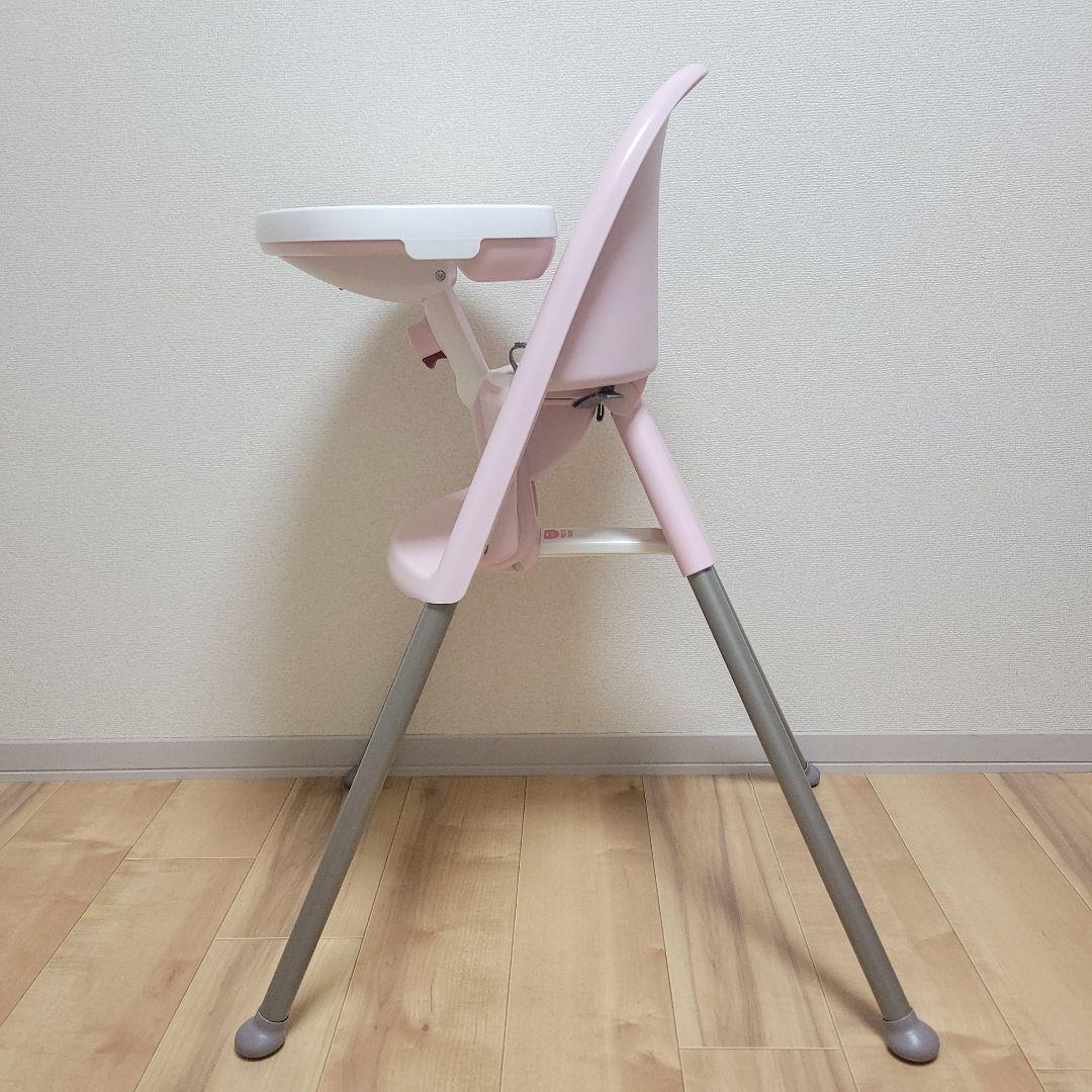 ベビービョルン ハイチェア　ベビーチェア　ピンク ハーネス付き